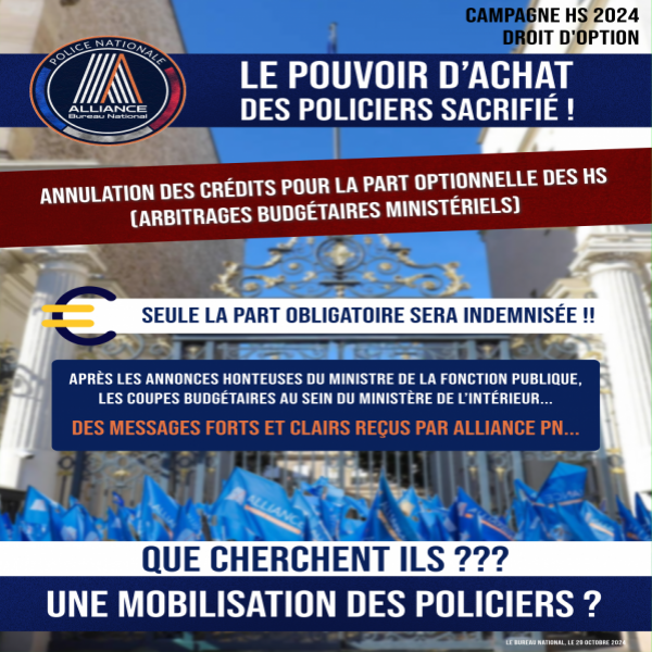 Pouvoir d'achat des Policiers sacrifié !