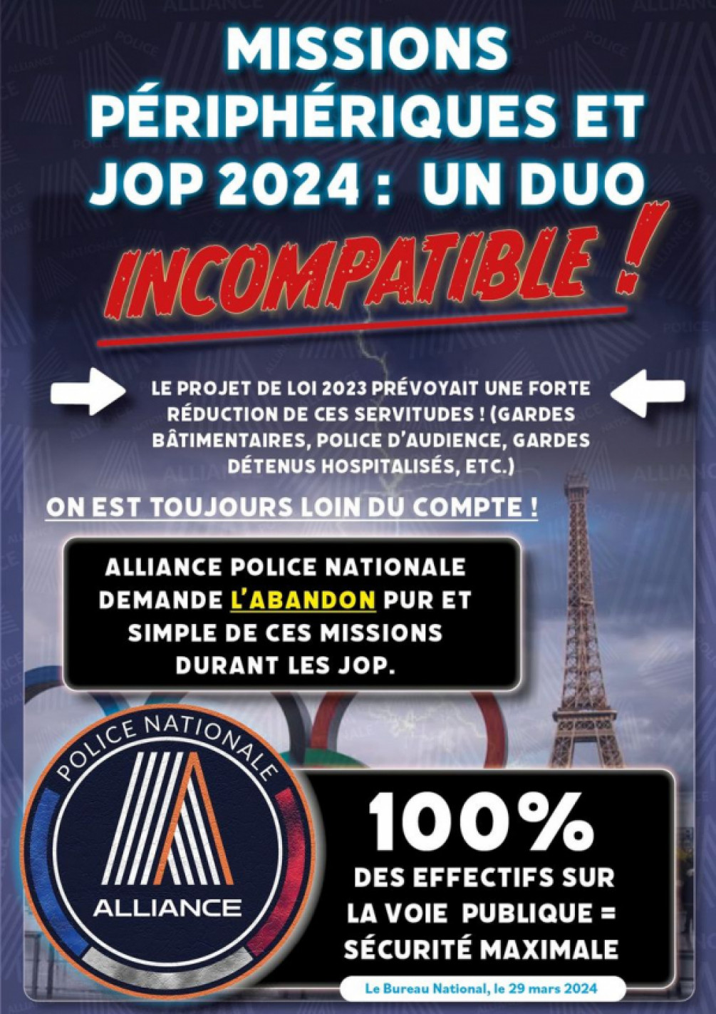 JOP et missions périphériques : Un duo INCOMPATIBLE !